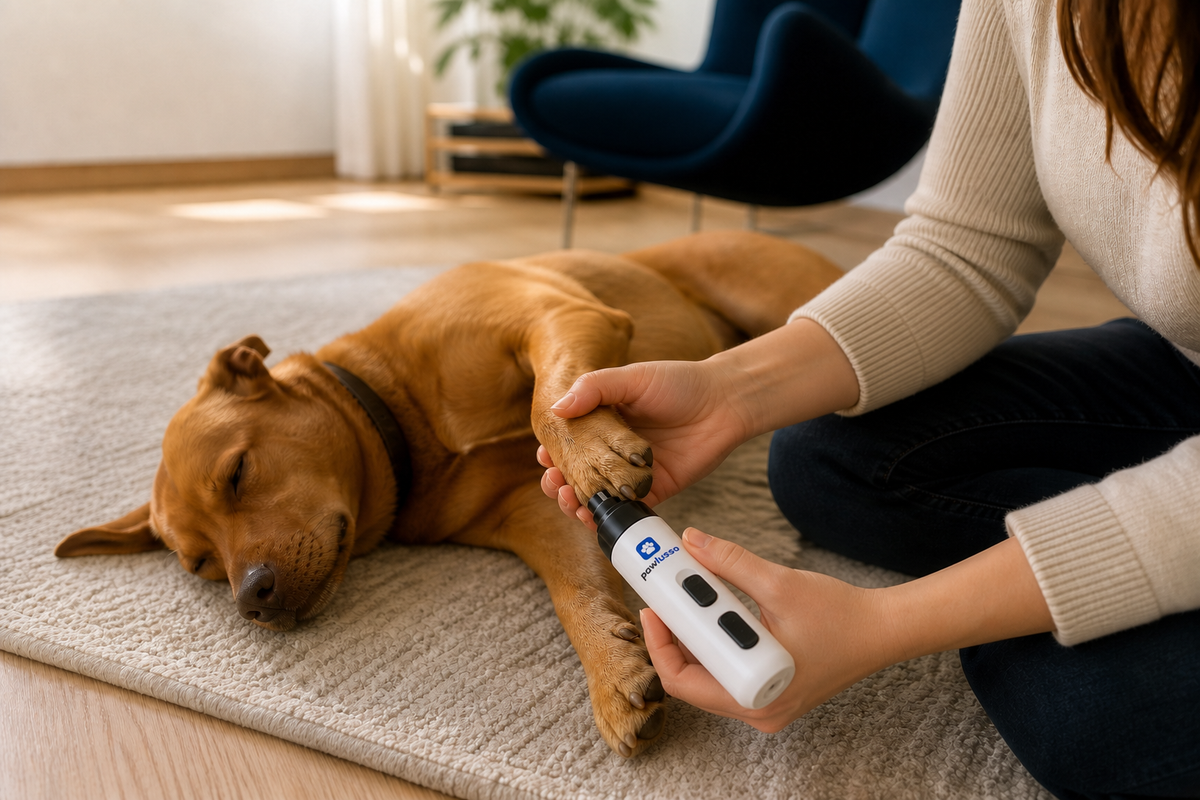 Silence Pro — lime à griffes silencieuse pour chiens et chats