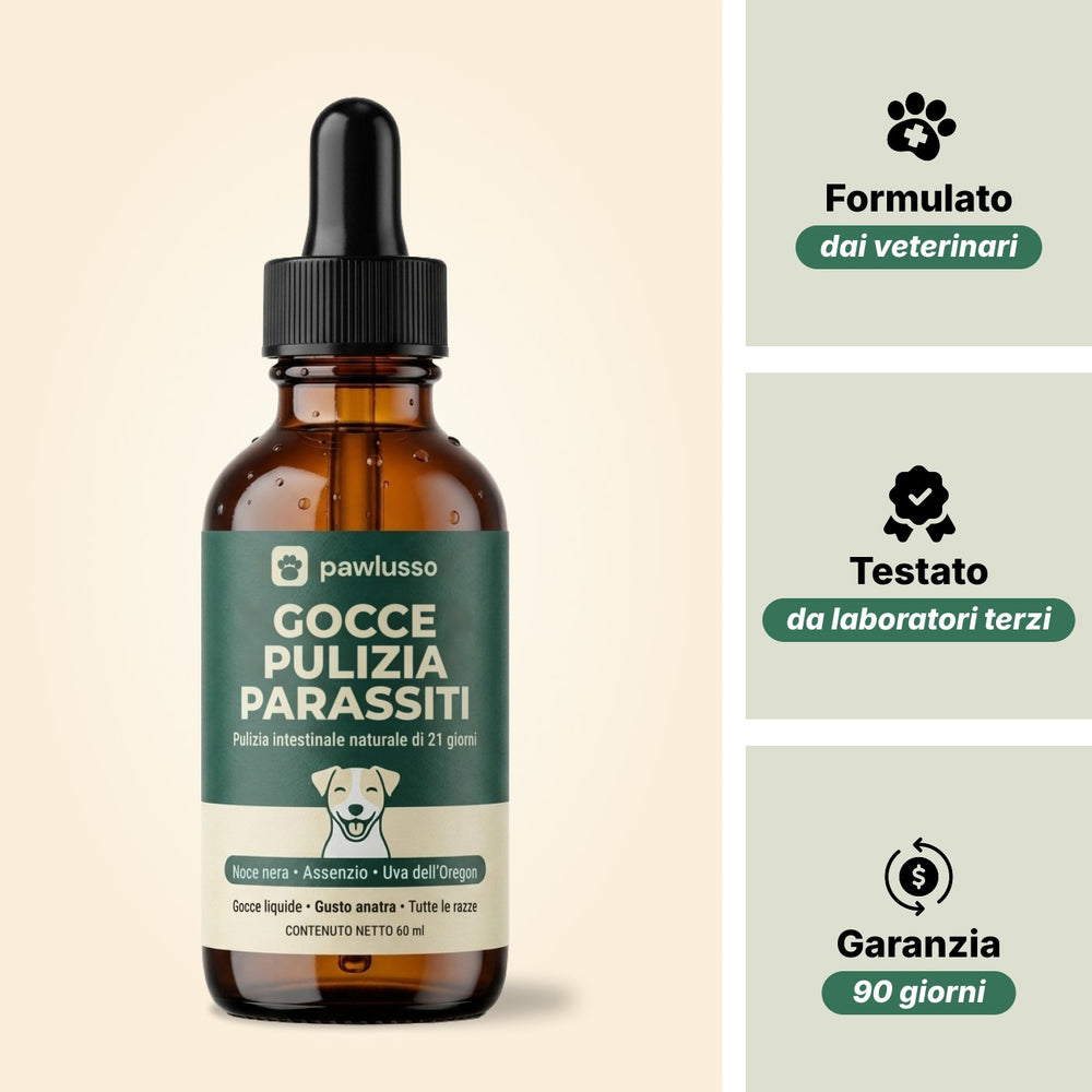 pawlusso™ - Gocce per la pulizia dai parassiti